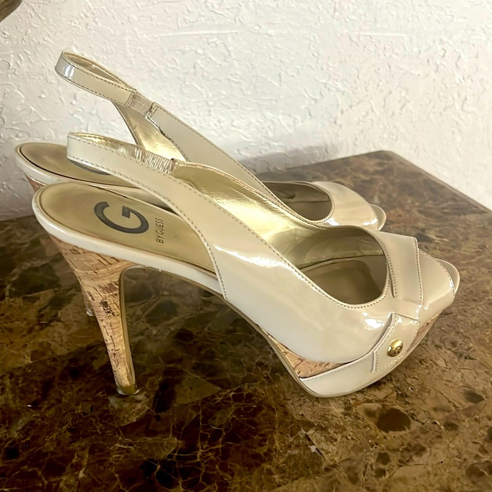 Beige Guess heels